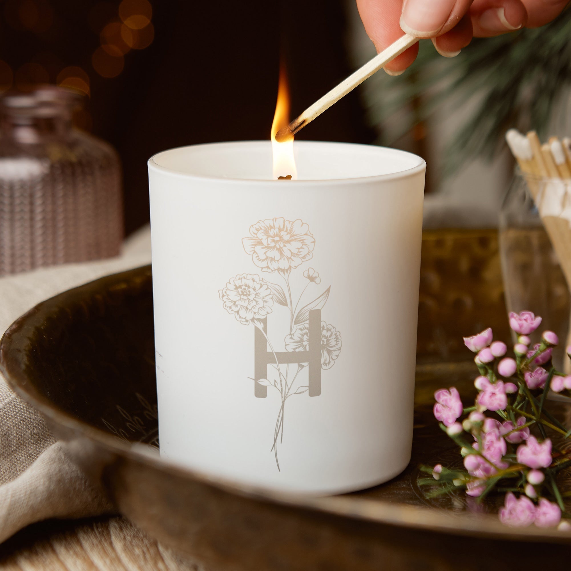 Scented Luxury 3 Wick Soy Wax Candle