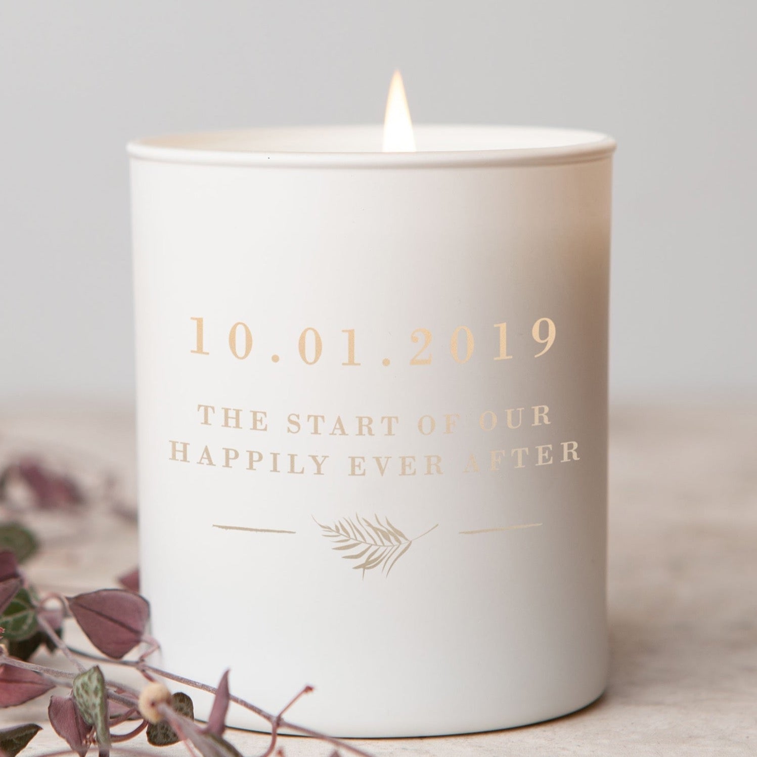 Wedding Gift Luxury Candle Gift for Bride & Groom – Kindred Fires