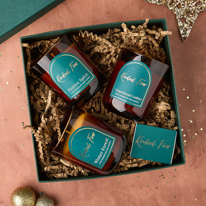 Christmas Candles Trio Gift Set