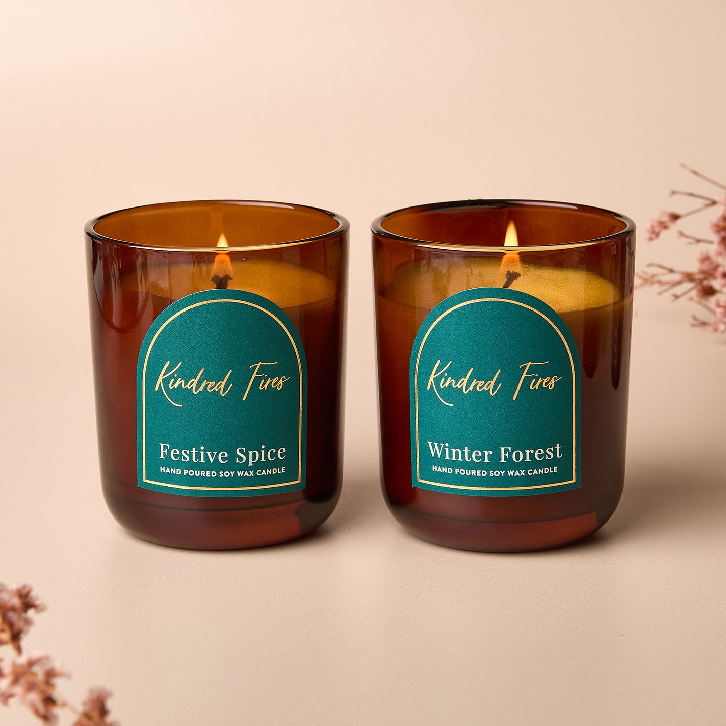 Christmas Candles Trio Gift Set