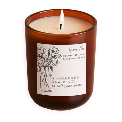 Gorgeous New Home Gift Amber Candle