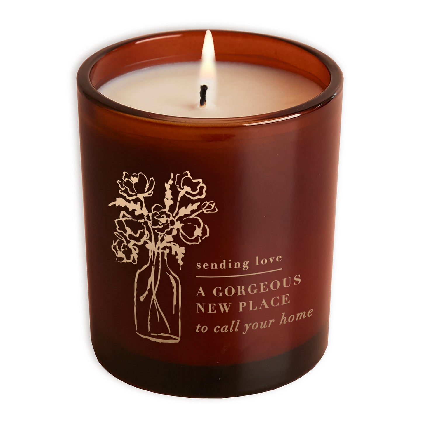 Gorgeous Place To Call Home Gift Glow Through Candle