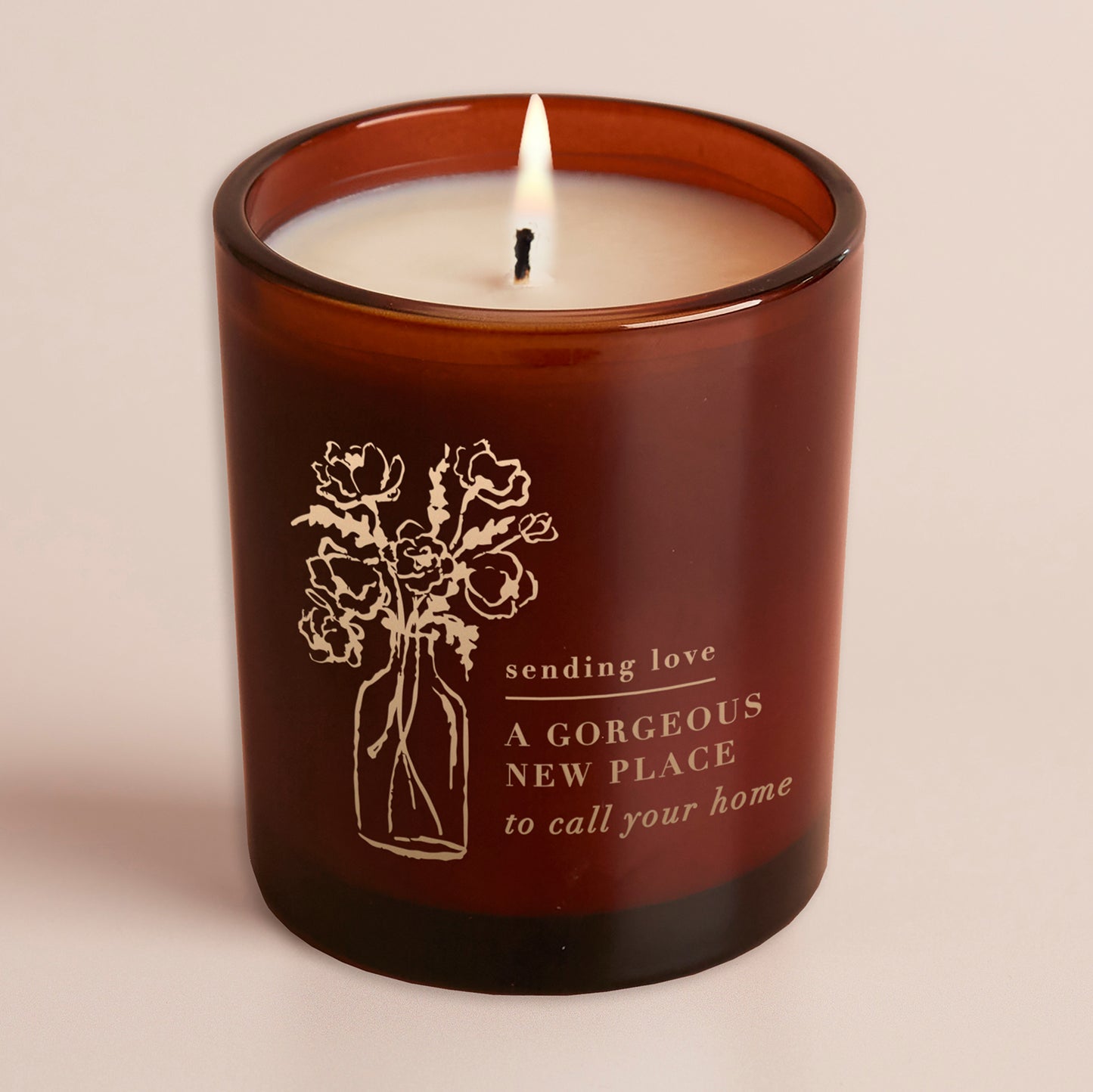 Gorgeous Place To Call Home Gift Glow Through Candle