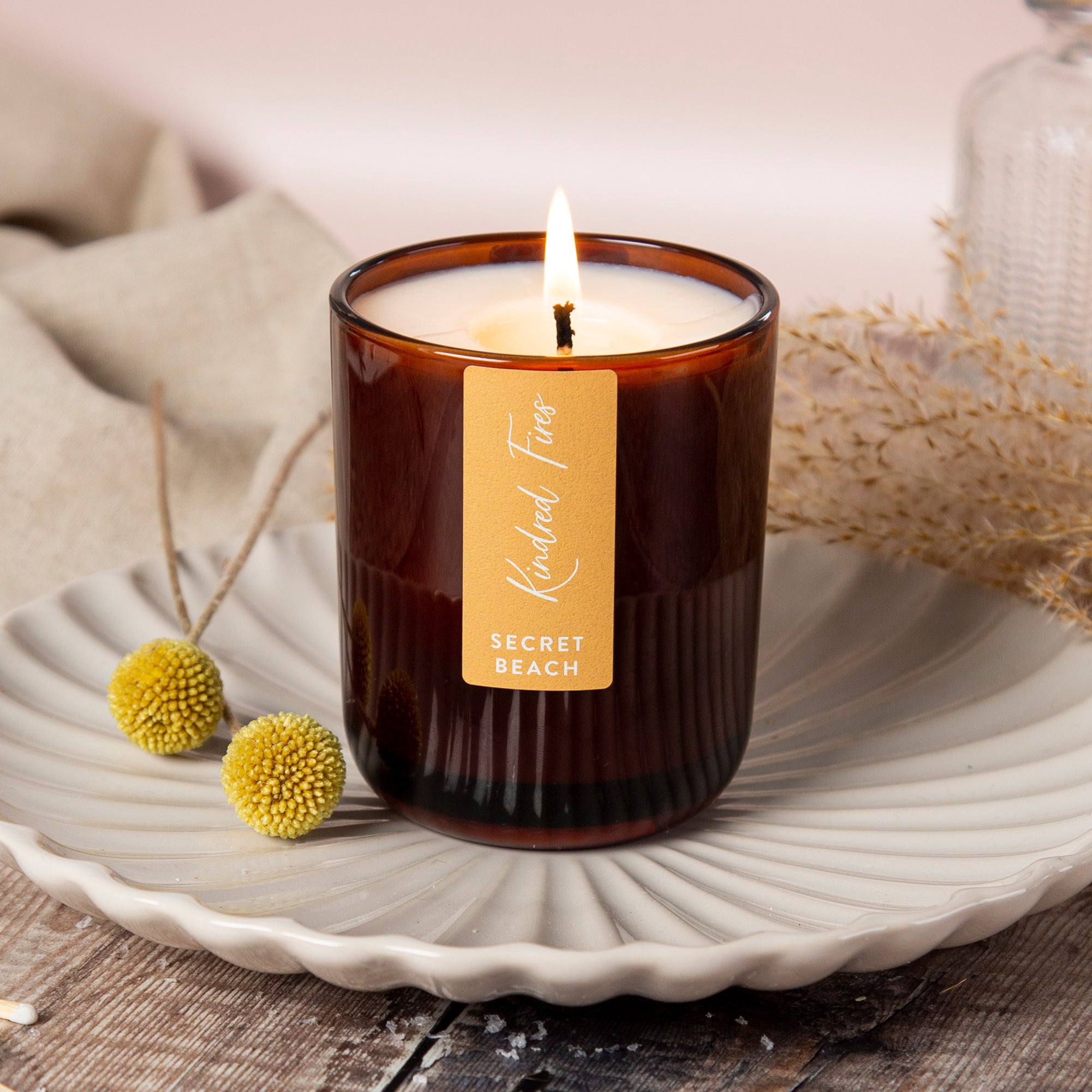 Secret Beach Scented Candles – Kindred Fires