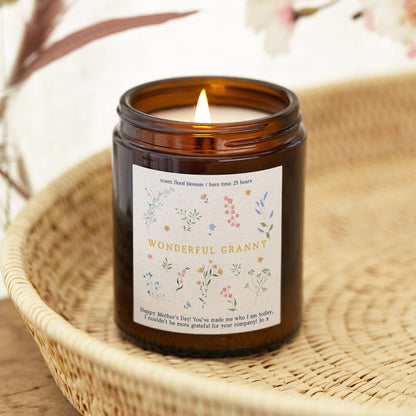 Granny Gift Mother's Day Candle - Kindred Fires