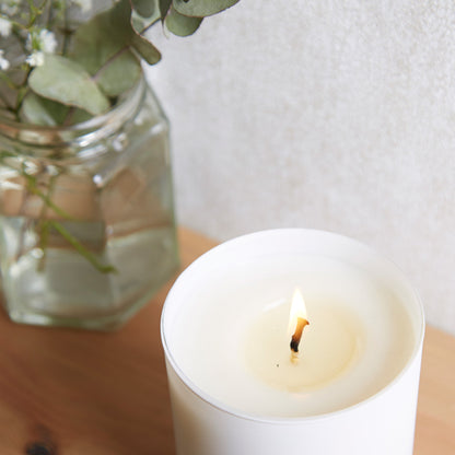 Maid of Honour Gift Scented White Candle - Kindred Fires