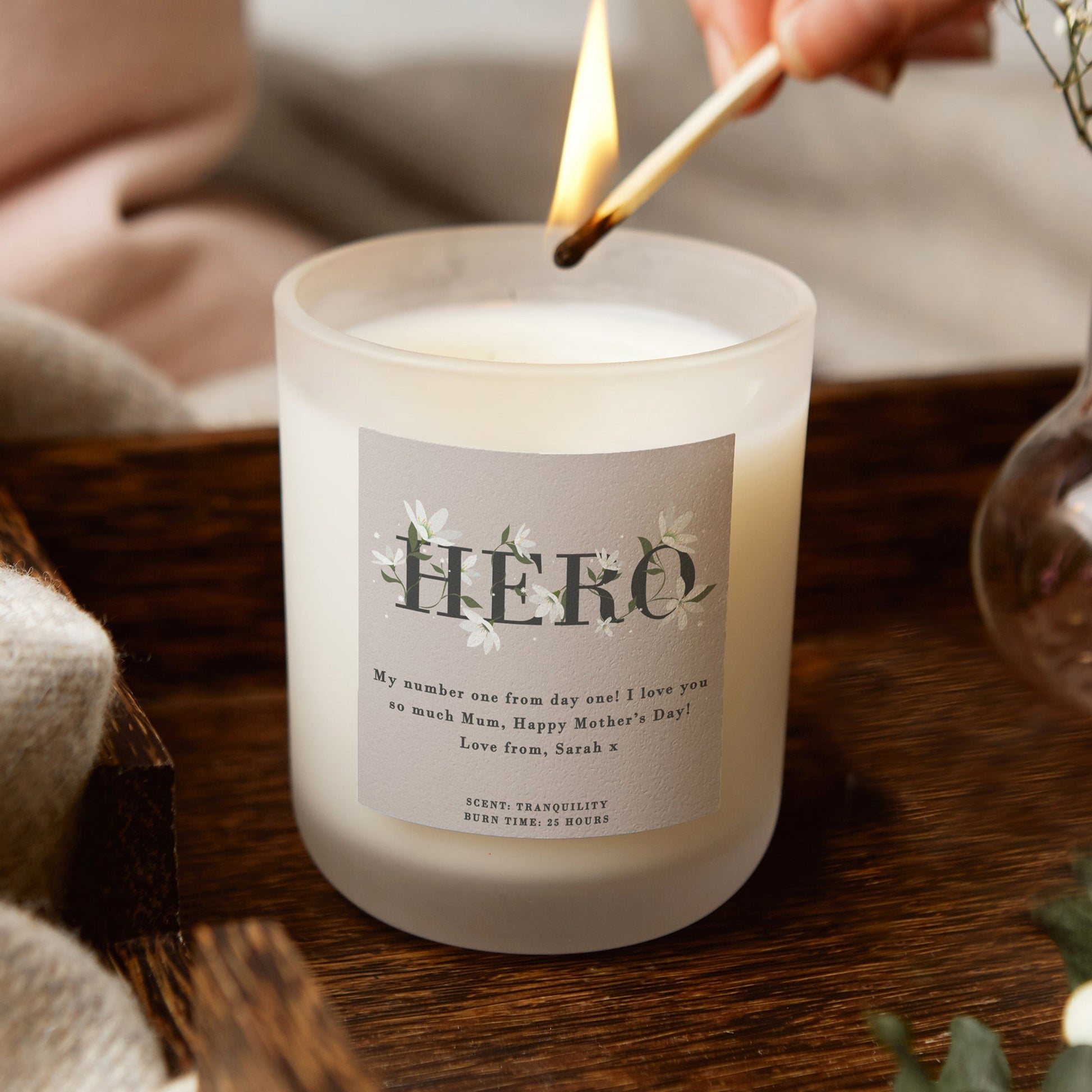 Mother's Day Gift Hero Candle - Kindred Fires