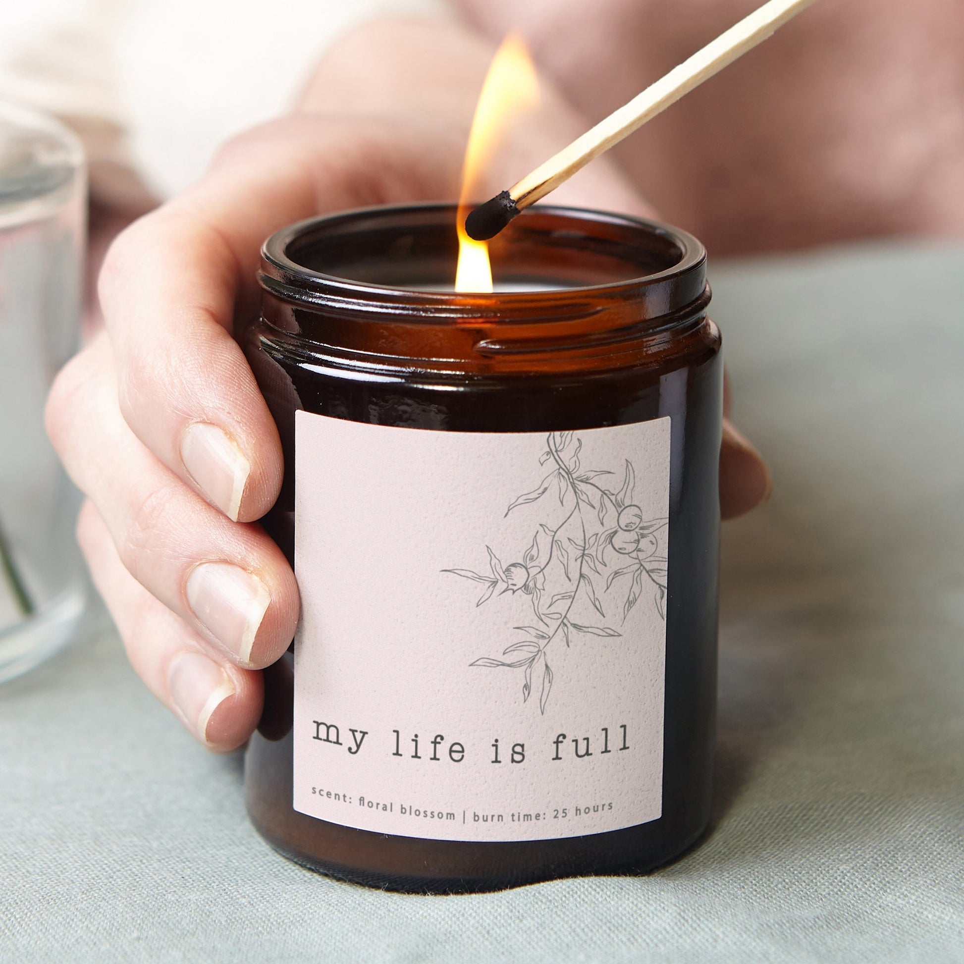 Gratitude Mindfulness Gifts for Women Affirmation Gift for Her Scented  Apothecary Candle 
